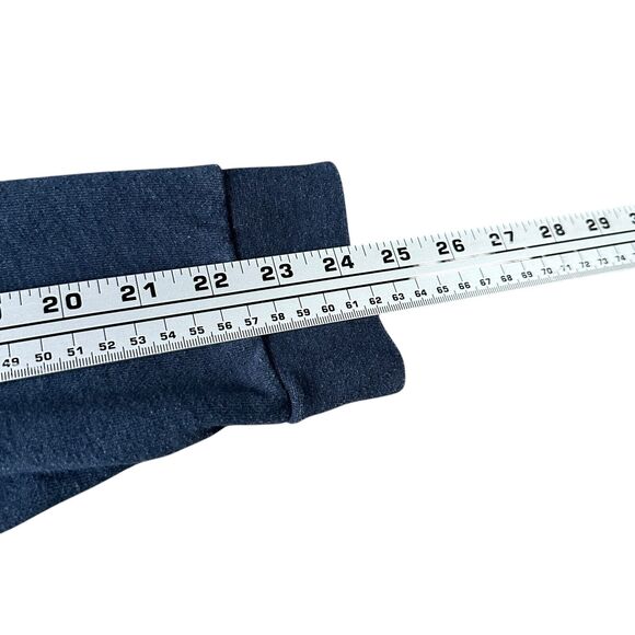 Marine Layer Fleece Sweatshirt Men’s Medium Colorblock Crewneck Blue Green White - Picture 9 of 10